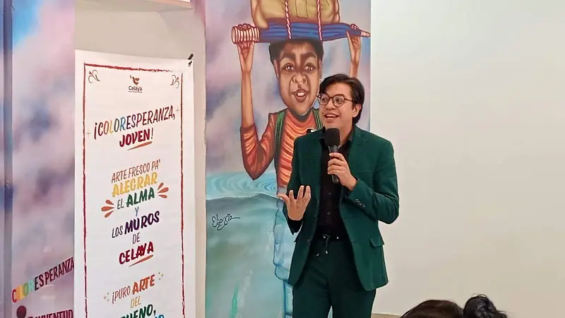 Mensaje del director del IMJUV, José Rentería Gualito.